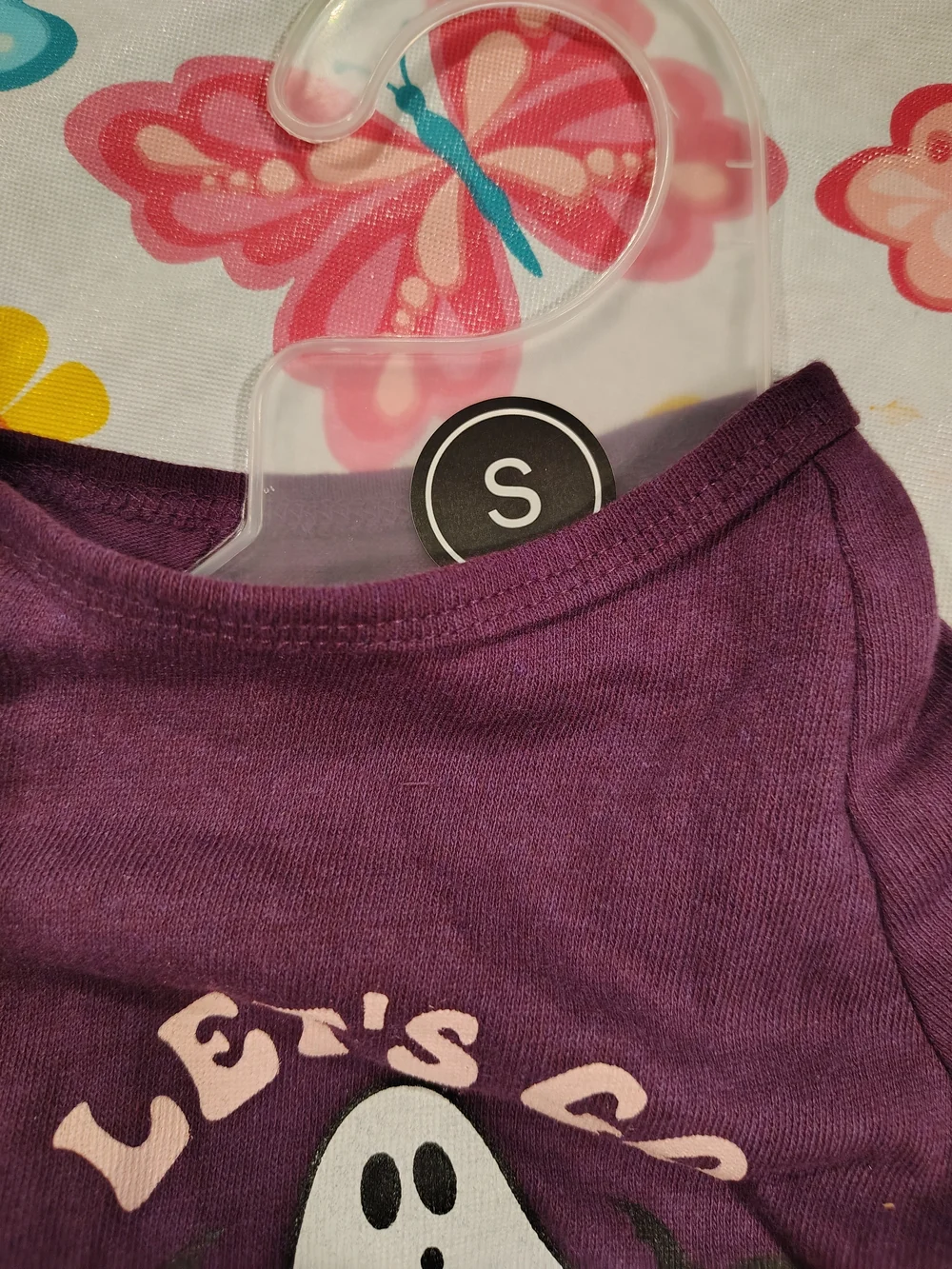 'Let's Go Ghouls' Dress - Purple